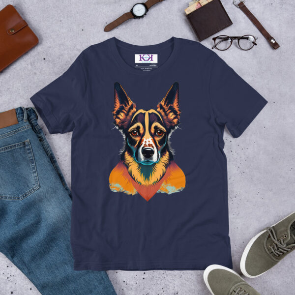 Nederlandse Kooikerhondjes dog Unisex t-shirt - Image 5