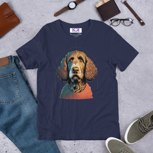 Irish Water Spaniels dog Unisex t-shirt - Image 5