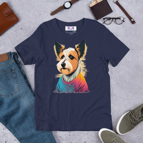 Skye Terriers dog Unisex t-shirt - Image 3