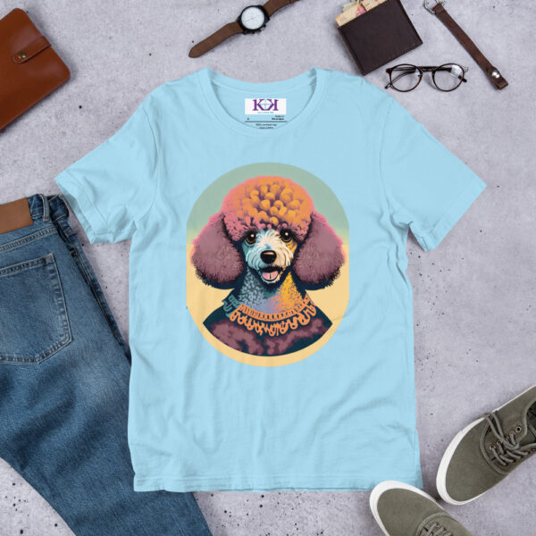 Poodles dog Unisex t-shirt - Image 7