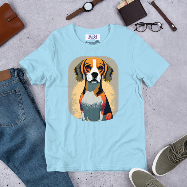 Beagles dog Unisex t-shirt - Image 7