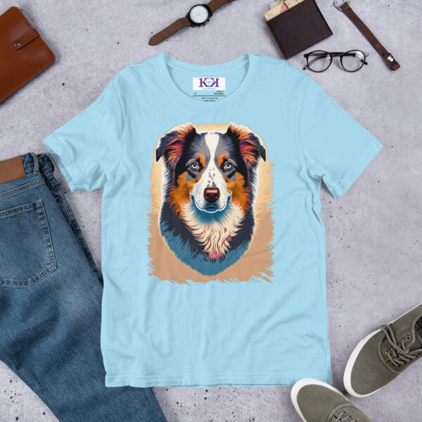 Australian Shepherds dog Unisex t-shirt - Image 6