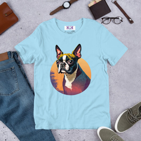 Boston Terriers dog Unisex t-shirt