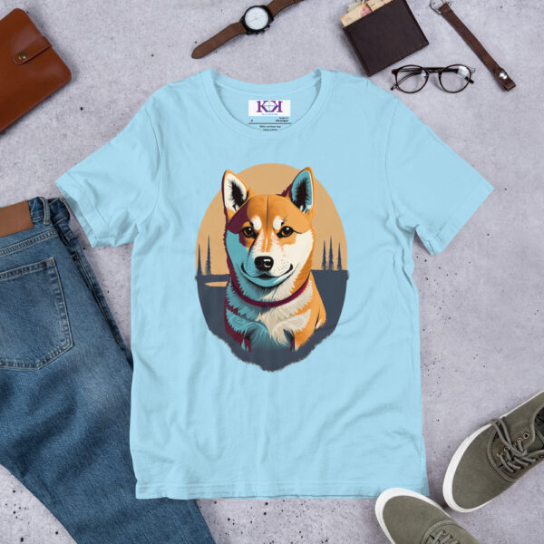 Shiba Inu dog Unisex t-shirt - Image 7