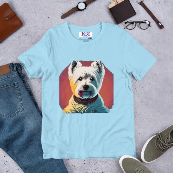West Highland White Terriers dog Unisex t-shirt