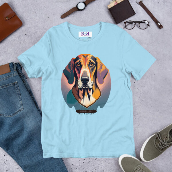 Bloodhounds dog Unisex t-shirt - Image 7