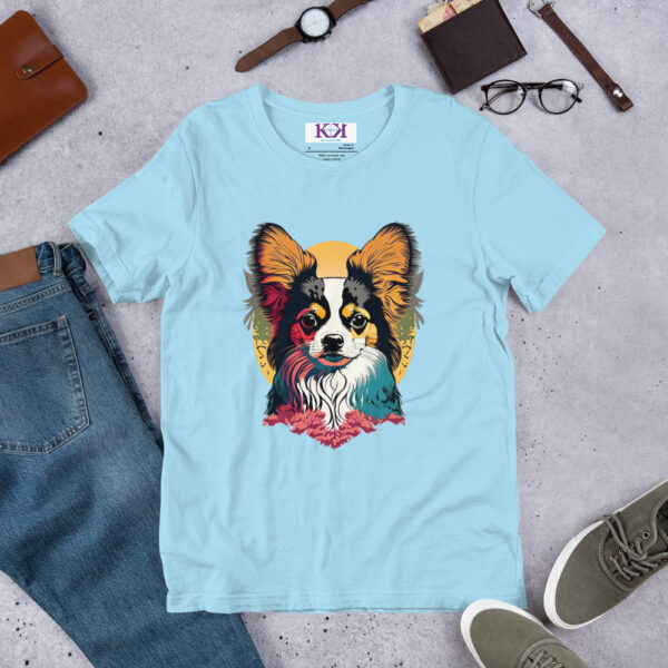 Papillons dog Unisex t-shirt - Image 7