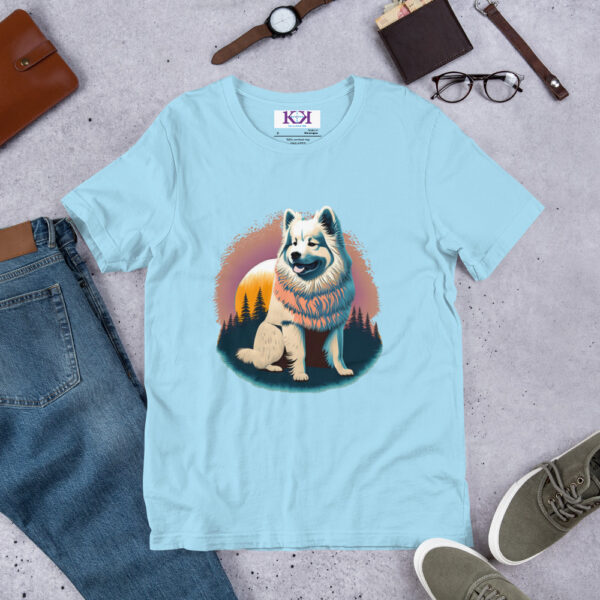 Samoyeds dog Unisex t-shirt - Image 7