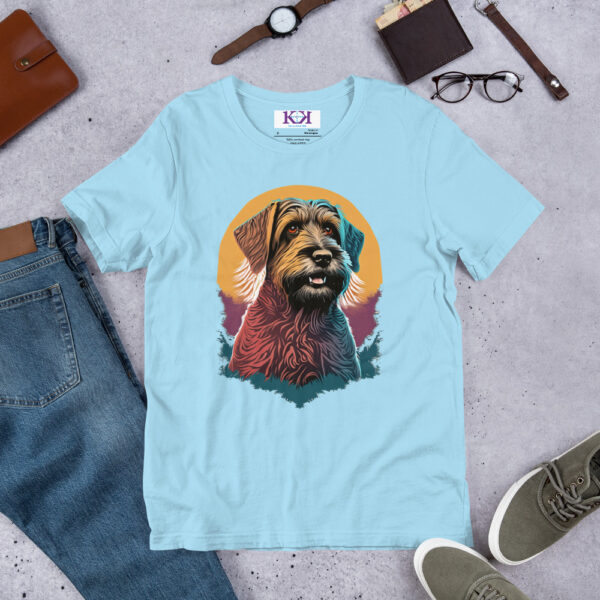 Wirehaired Pointing Griffons dog Unisex t-shirt - Image 7