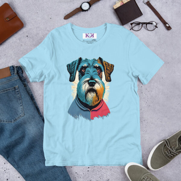 Giant Schnauzers dog Unisex t-shirt - Image 7