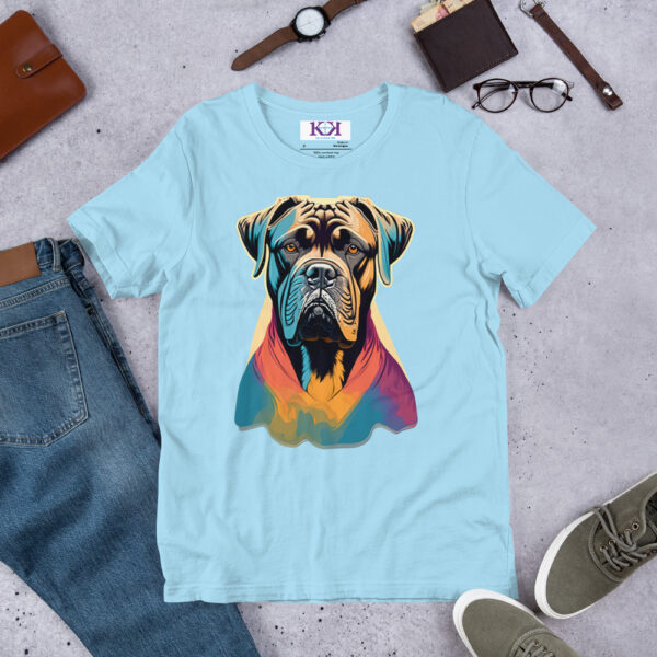 Bullmastiffs dog Unisex t-shirt - Image 7