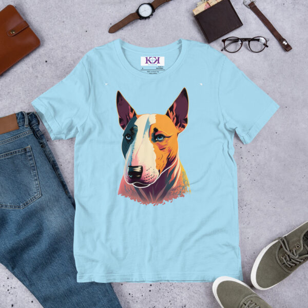 Bull Terriers dog Unisex t-shirt - Image 7