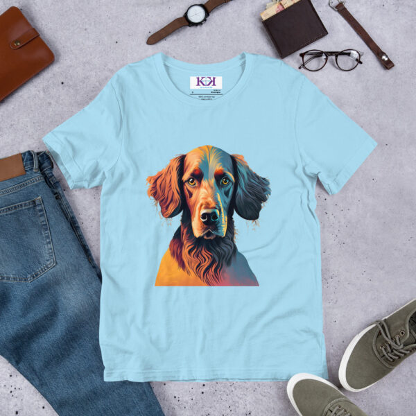 Irish Setters dog Unisex t-shirt - Image 7