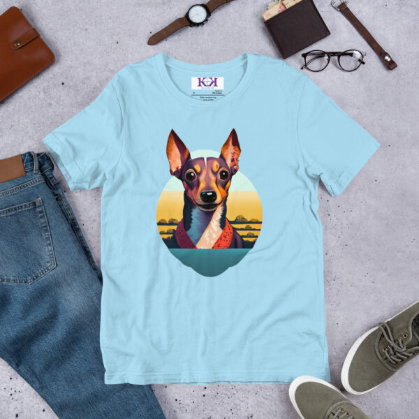 Miniature Pinschers dog Unisex t-shirt - Image 7