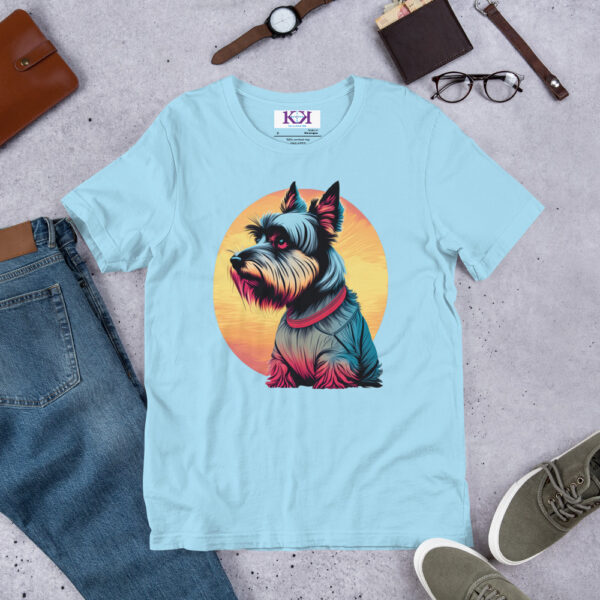 Biewer Terriers dog Unisex t-shirt - Image 7