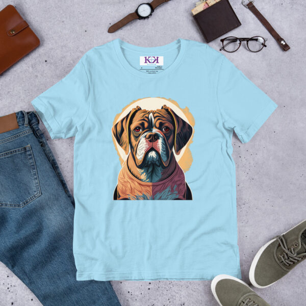 Dogues de Bordeaux dog Unisex t-shirt - Image 7