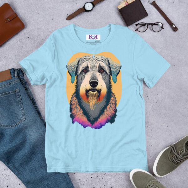Irish Wolfhounds dog Unisex t-shirt - Image 7