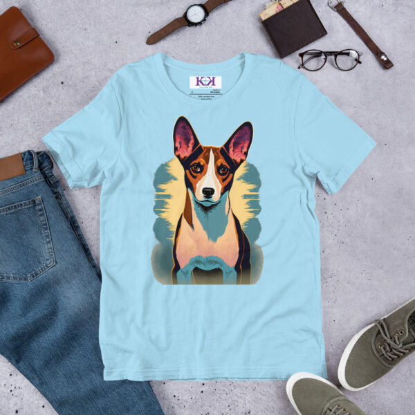 Basenjis dog Unisex t-shirt - Image 7