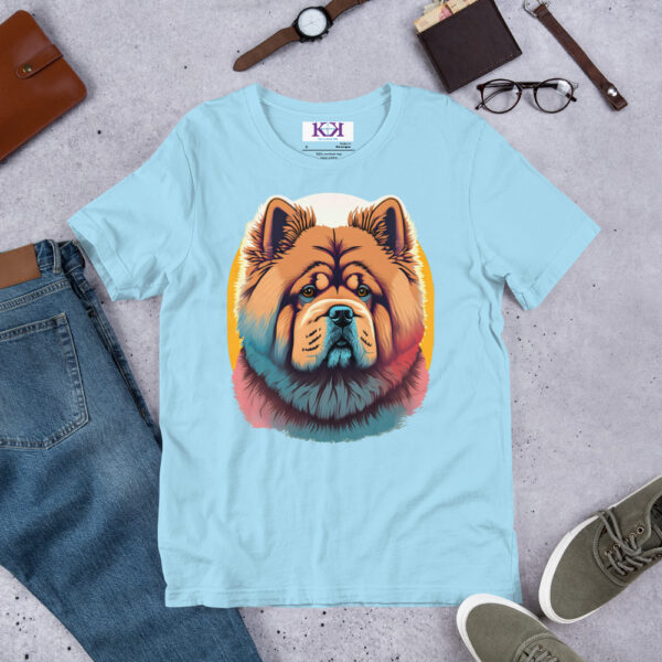 Chow Chows dog Unisex t-shirt - Image 7