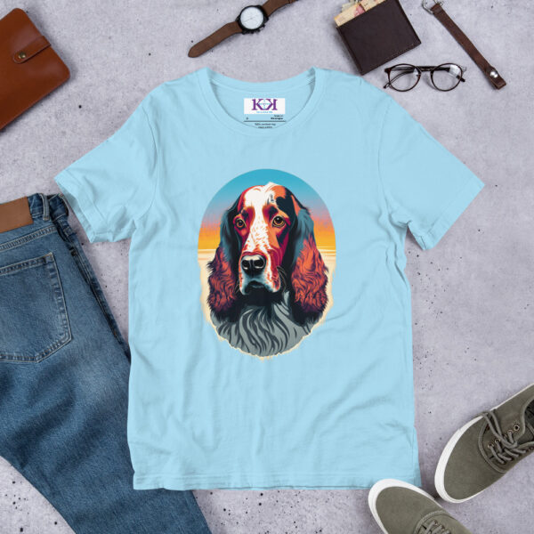 English Setters dog Unisex t-shirt - Image 7
