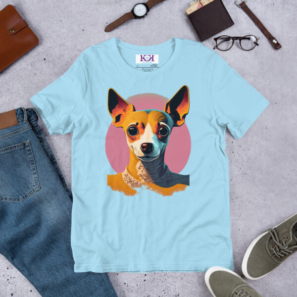 Toy Fox Terriers dog Unisex t-shirt - Image 7