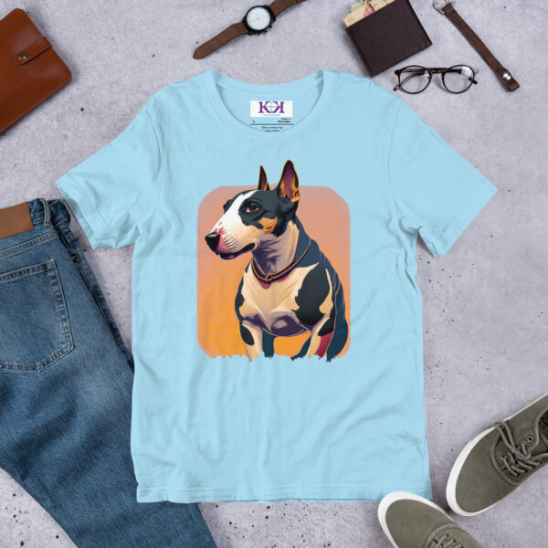 Miniature Bull Terriers dog Unisex t-shirt - Image 7