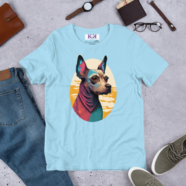 Xoloitzcuintlis dog Unisex t-shirt - Image 7