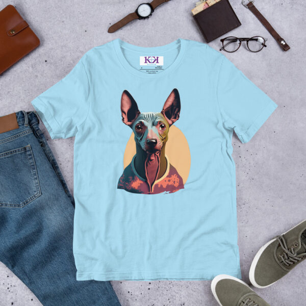 American Hairless Terriers dog Unisex t-shirt - Image 7