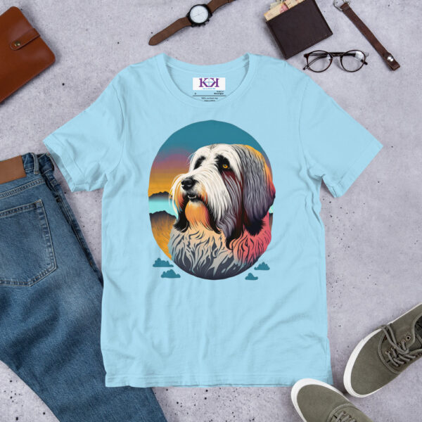 Bearded Collies dog Unisex t-shirt - Image 7