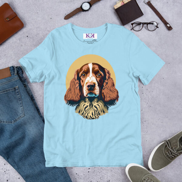 Welsh Springer Spaniels dog Unisex t-shirt - Image 7