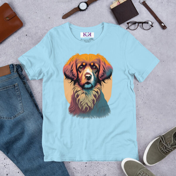 Tibetan Spaniels dog Unisex t-shirt - Image 7