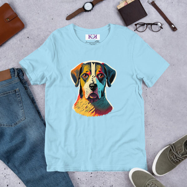 Barbets dog Unisex t-shirt - Image 7