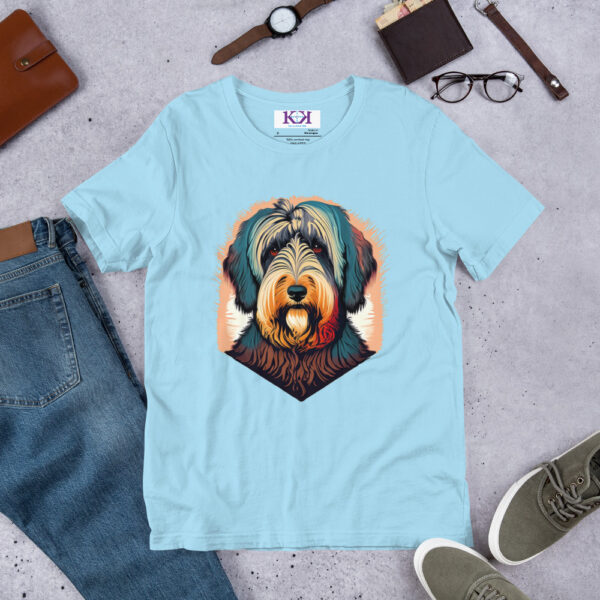 Briards dog Unisex t-shirt - Image 7