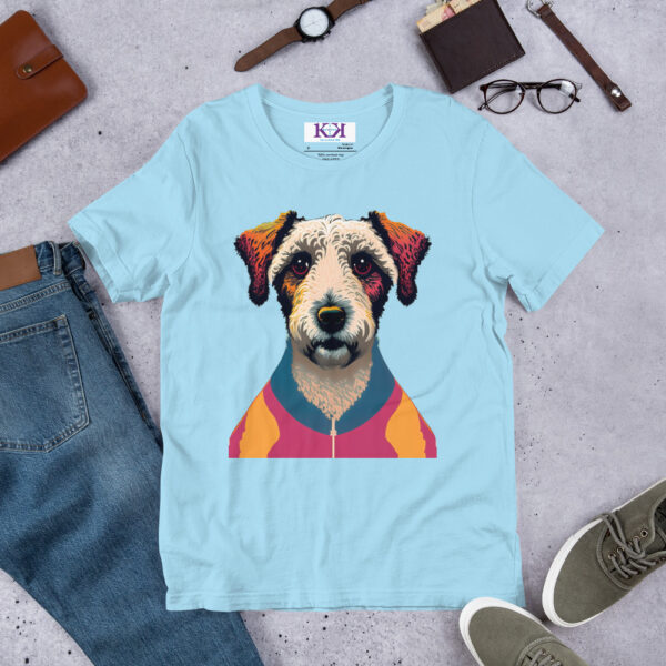 Bedlington Terriers dog Unisex t-shirt - Image 7