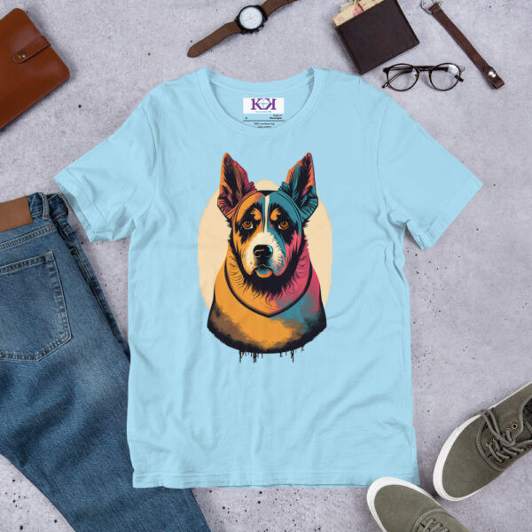 Berger Picards dog Unisex t-shirt - Image 7