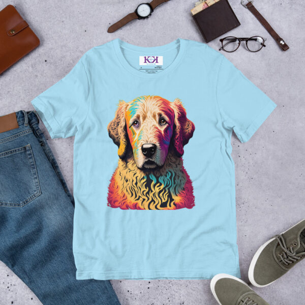 Curly-Coated Retrievers dog Unisex t-shirt - Image 7