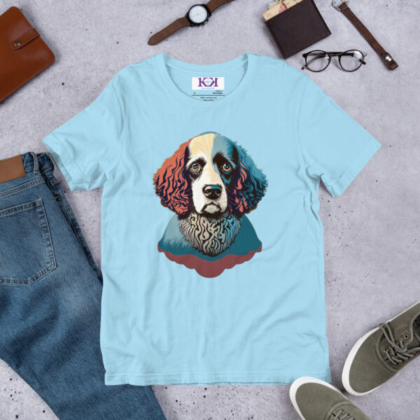 American Water Spaniels dog Unisex t-shirt - Image 7