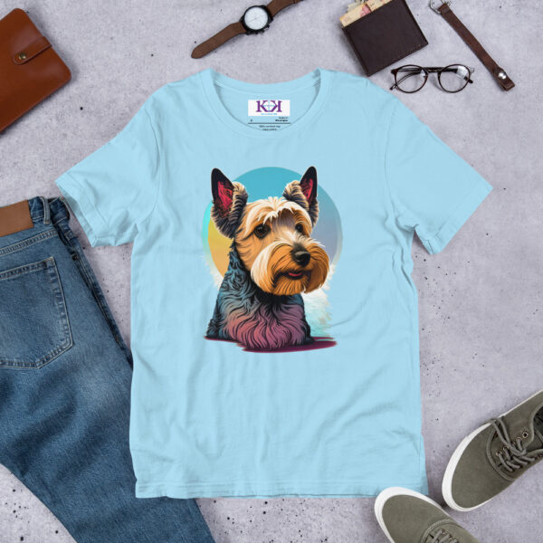 Dandie Dinmont Terriers dog Unisex t-shirt - Image 7