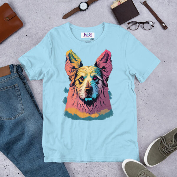 Pyrenean Shepherds dog Unisex t-shirt - Image 7