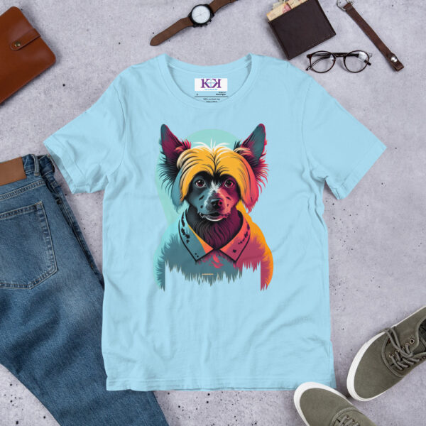 Chinese Cresteds dog Unisex t-shirt - Image 7