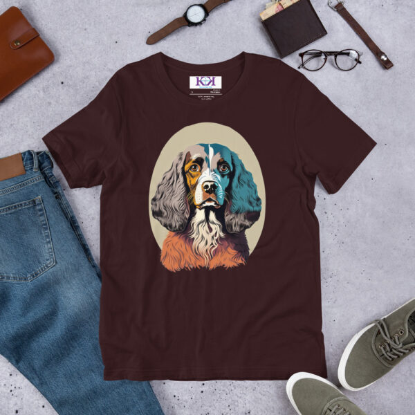 English Springer Spaniels dog Unisex t-shirt - Image 4