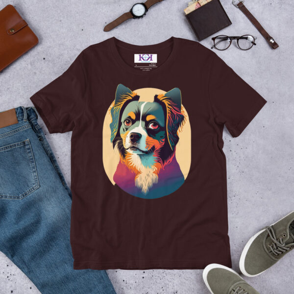 Brittanys dog Unisex t-shirt - Image 4