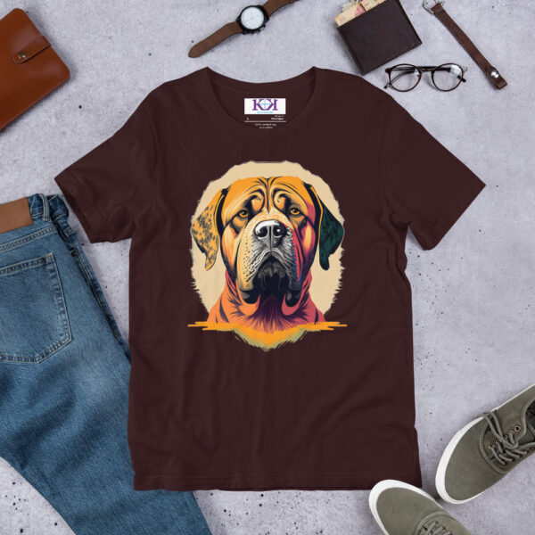 Mastiffs dog Unisex t-shirt - Image 4