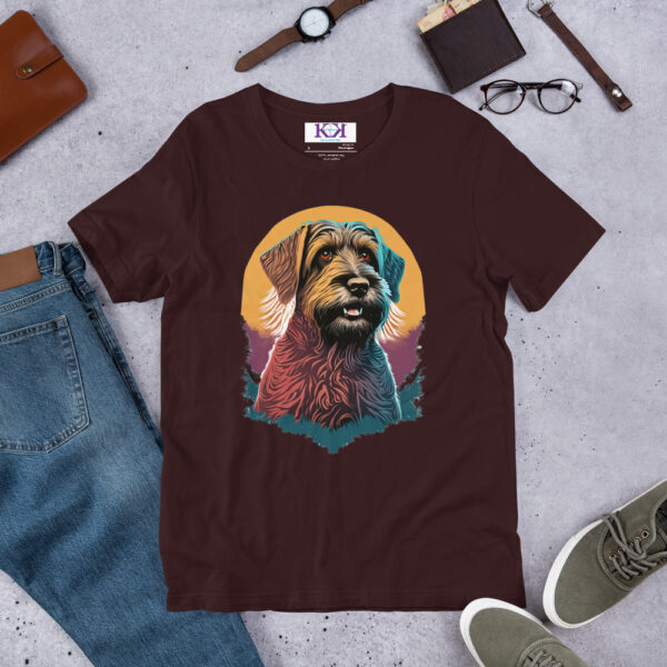 Wirehaired Pointing Griffons dog Unisex t-shirt - Image 4