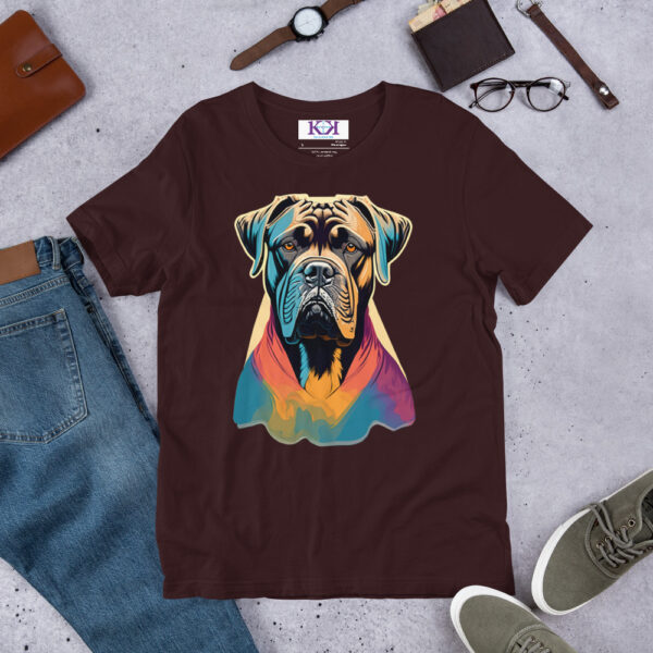 Bullmastiffs dog Unisex t-shirt - Image 4