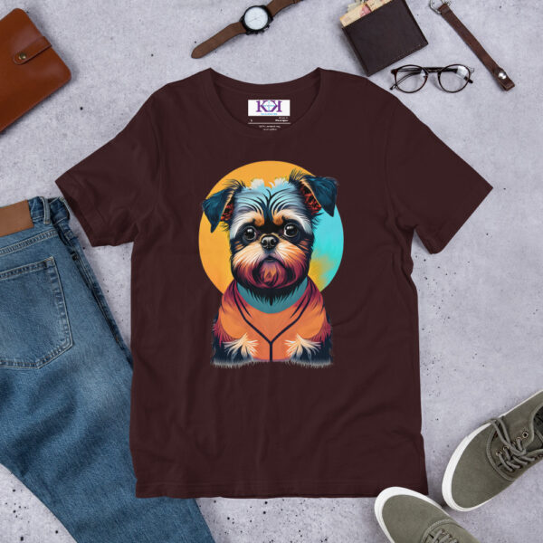 Brussels Griffons dog Unisex t-shirt - Image 4