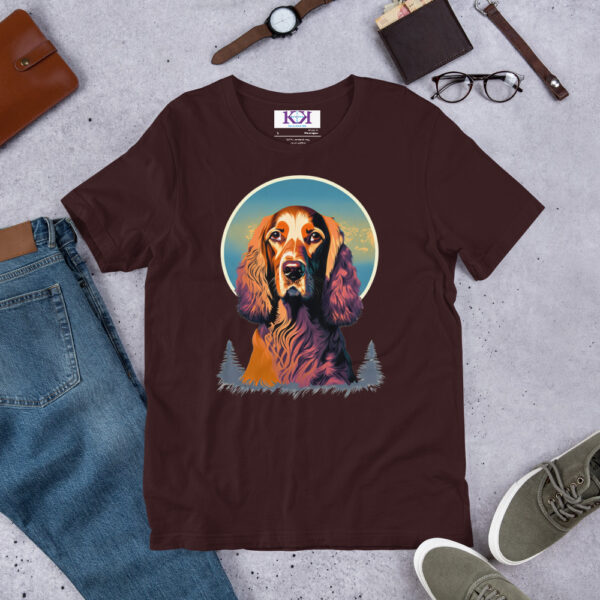 Gordon Setters dog Unisex t-shirt - Image 4