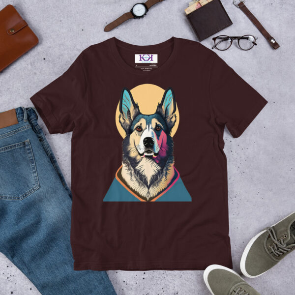 Norwegian Elkhounds dog Unisex t-shirt - Image 4