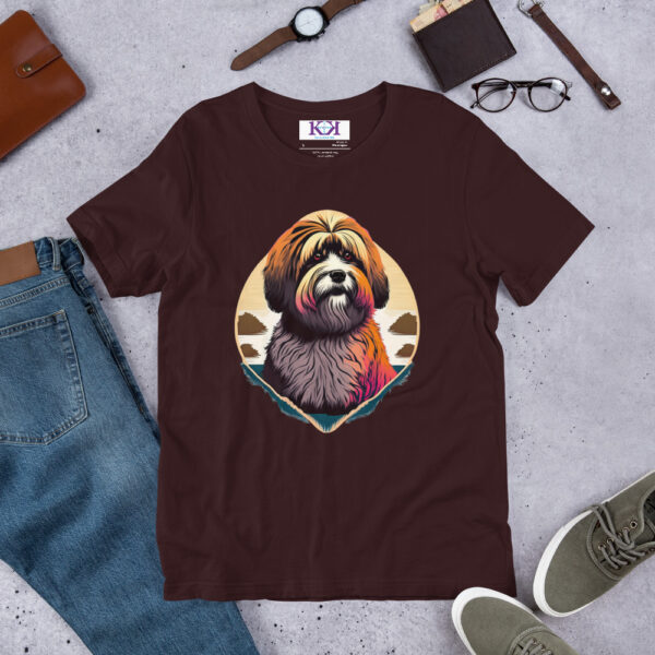 Tibetan Terriers dog Unisex t-shirt - Image 4