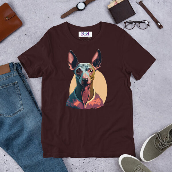 American Hairless Terriers dog Unisex t-shirt - Image 4